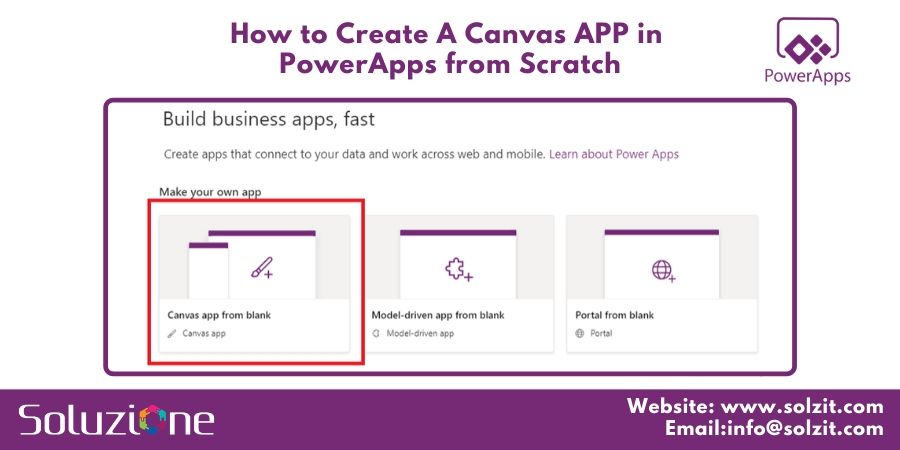 APP in PowerApps from Scratch